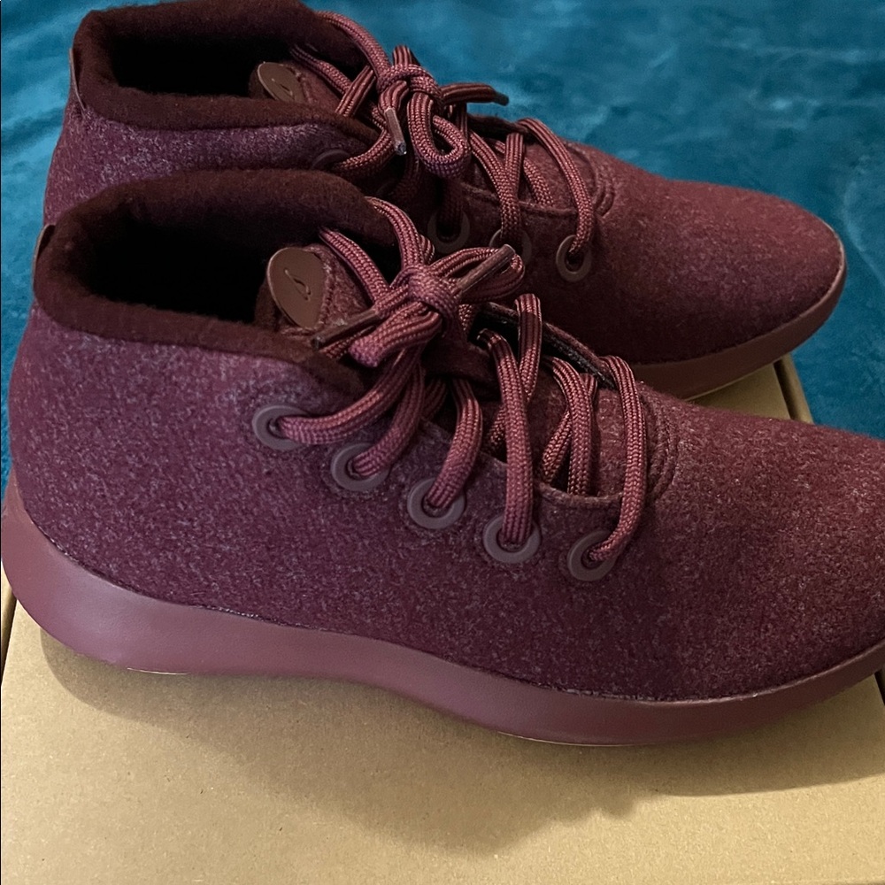 Brand New Allbirds Wool Runner-Up Mizzle in Botanic Red - Picture 6 of 9